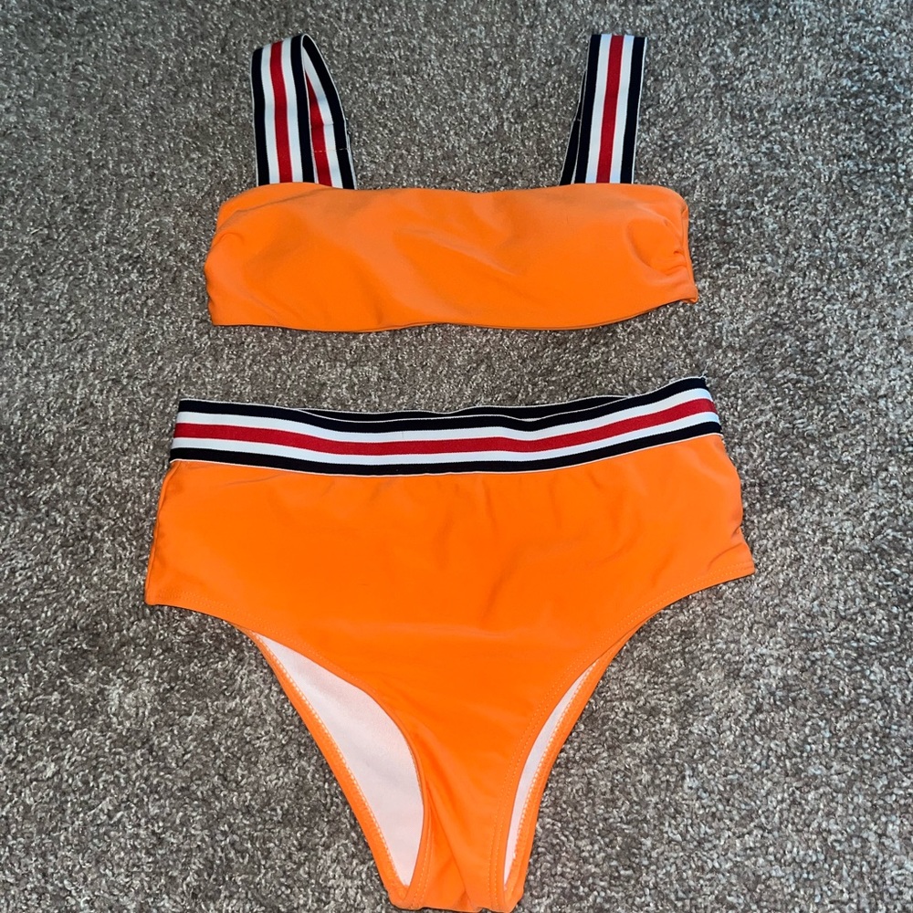 Orange bikini